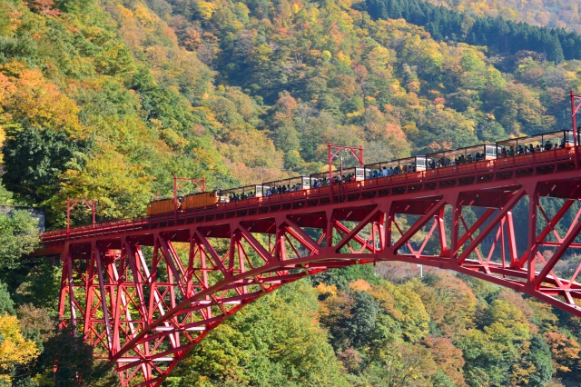 黒部峡谷トロッコ電車